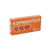 Корментол 100мг капс.сублингв. №15 (БИОСАЙНС)