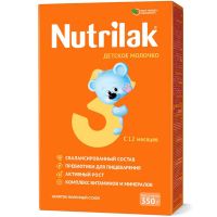 Nutrilak  (нутрилак) молочный напиток 3 350г с 12 мес. (ИНФАПРИМ АО)