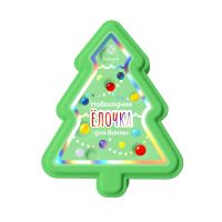 Fabrik cosmetology (фабрик косметолоджи) гейзер бурлящий для ванны 130г новогодняя ёлочка (ФАБРИК КОСМЕТИК ООО)