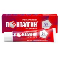 Пенталгин экстра-гель 5% 30г гель №1 (ОТИСИФАРМ)