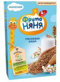 Фрутоняня каша молочная 200г гречка (ПРОГРЕСС ОАО)