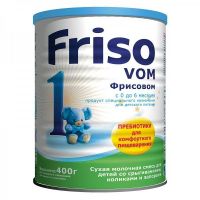 Friso (Фрисовом) молочная смесь 2 комфорт 400г 6-12 мес. (ФРИСЛАНДКАМПИНА)