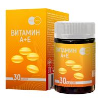 Эколеко витамин a+е 3мг+150мг капс. №30 (МИРРОЛЛА ООО)