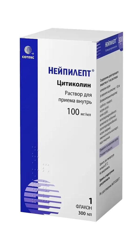 Нейпилепт 100мг/мл 300мл р-р д/пр.внутр. №1 фл. (Сотекс фармфирма зао_2)