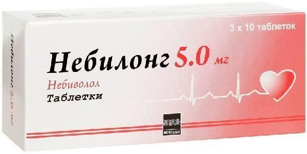 Небилонг 5мг таб. №30 (Micro labs limited)