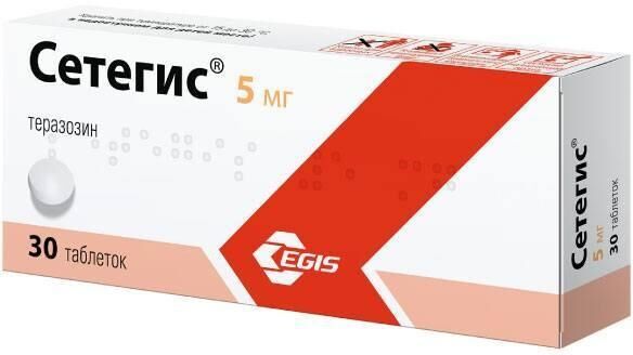 Сетегис 5мг таб. №30 (Egis pharmaceuticals plc)