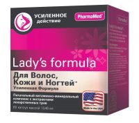 Lady's formula (Ледис формула) для волос, кожи и ногтей усиленная формула таб. №60 (ФАРМА-МЕД ИНК)