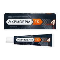 Акридерм гк 15г мазь №1 туба (АКРИХИН)