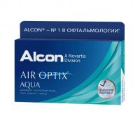 Линза контактная air optix aqua (АЛКОН)