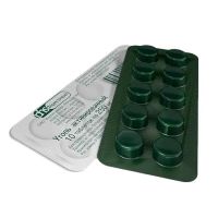 Уголь активированный 250мг таб. №10 (ФАРМСТАНДАРТ)