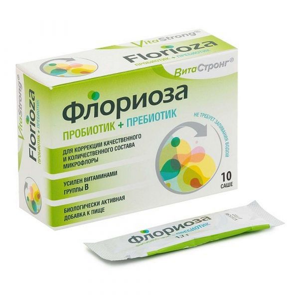 Флориоза витастронг 1,7г пор. №10 саше (Farmaceutici procemsa s.p.a.)