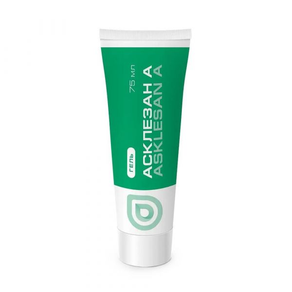 Асклезан а гель охлаждающий при варикозе 75мл (Вис ооо)