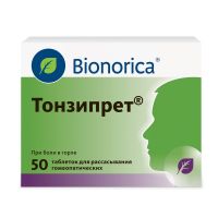 Тонзипрет таб.д/рассас.гомеоп. №50 (БИОНОРИКА)