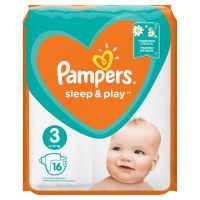 Pampers (Памперс) подгузники sleep&play 3 № 16 миди 4-9кг (ПРОКТЕР ЭНД ГЕМБЛ)