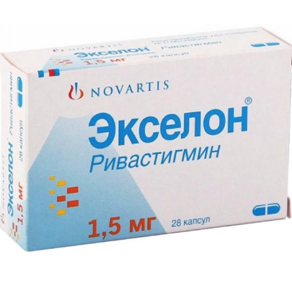 Экселон 1.5мг капс. №28 (Novartis pharmaceutica s.a.)