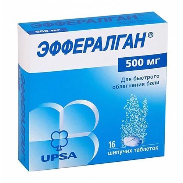 Эффералган 500мг таб.д/шип.напитка №16 (Upsa sas_1)
