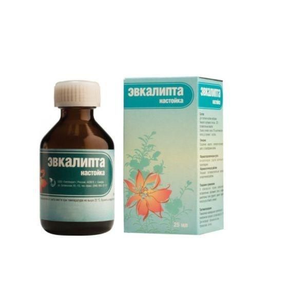 Эвкалипта 25мл настойка №1 фл. (Гиппократ ооо)