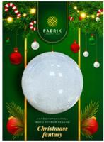 Fabrik cosmetology (Фабрик косметолоджи) мыло ручной работы 50г новогоднее белый (ФАБРИК КОСМЕТИК ООО)