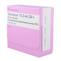 Экселон 13,3мг/сут т/дерм.тс №30 пак. (НОВАРТИС)