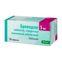 Бравадин 5мг таб.п/об.пл. №56 (КРКА)