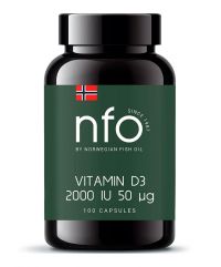 Nfo витамин д3 2000ме 250мг капс. №100 (НОРВЕГИАН ФИШ ОИЛ АС)