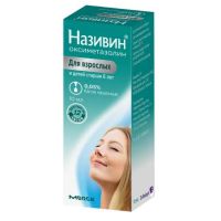 Називин 0.05% 10мл капли наз. №1 фл.кр.-пипетк. (МЕРК)