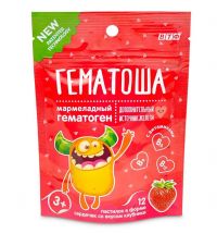 Гематоша гематоген мармеладный пастилки жев. №12 клубника (ВНЕШТОРГ ФАРМА)