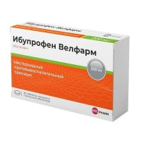 Ибупрофен 200мг таб.п/об.пл. №30 (ВЕЛФАРМ)