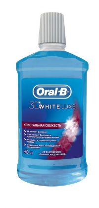 Oral-B (Орал би) ополаскиватель для полости рта 3d white luxe 250мл (ORAL-B LABORATORIES GMBH)