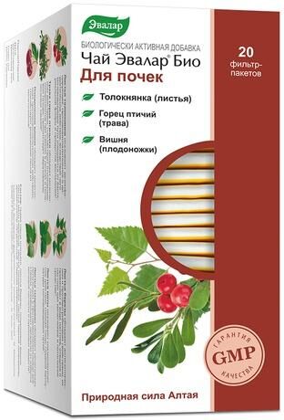 Эвалар био для почек 1,5г чай №20 ф/п. (Эвалар зао)