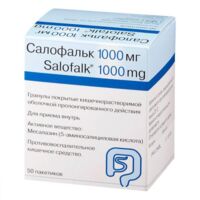 Салофальк 1000мг гран.п/об.киш/раств.пролонг. №50 пак. (ДР ФАЛЬК)