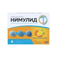 Нимулид 100мг таб.дисп.в полости рта №10 (ПАНАЦЕЯ БИОТЕК)