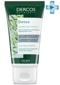 Vichy (виши) деркос нутриентс детокс-шампунь 50мл 7102 (VICHY LABORATOIRES)