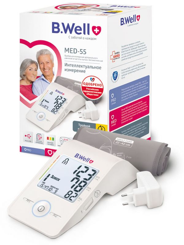 Тонометр б.велл wa-55 автомат (B.well limited)