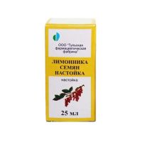 Лимонника семян 25мл настойка №1 фл. (ТУЛЬСКАЯ ФФ)