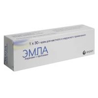 Эмла 30г крем д/пр.местн.,наружн. №1 туба (АСПЕН ФАРМА)