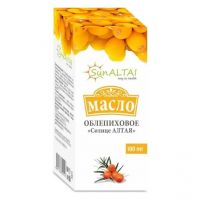 Облепиховое масло 100мл масло д/пр.внутр. №1 фл.  бад (СОЛНЦЕ АЛТАЯ ООО)