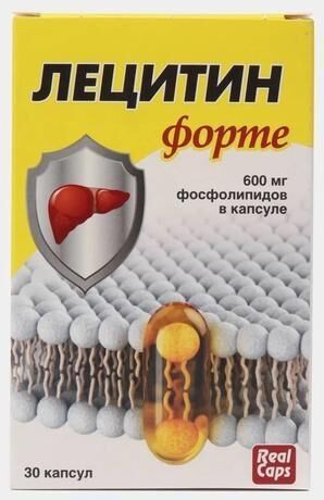 Лецитин форте 1580мг капс. №30 (Реалкапс ао)