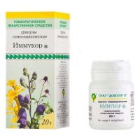 Иммукор 20г гран.гомеоп. (ДОКТОР Н ООО)