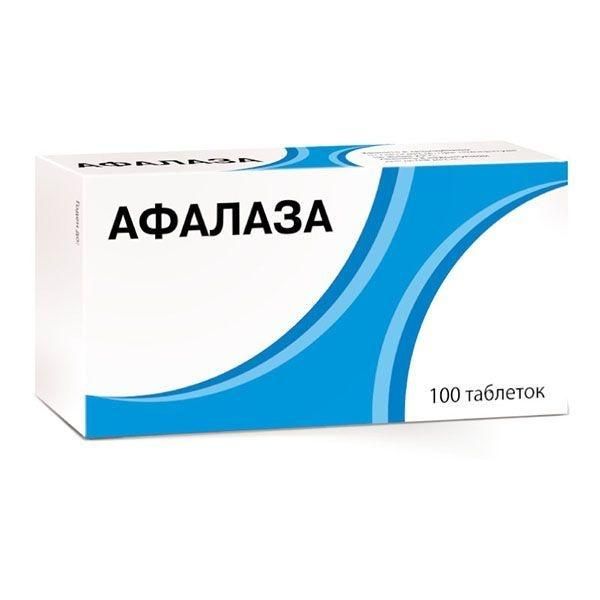 Афалаза таб.д/рассас. №100 (Материа медика холдинг нпф ооо)
