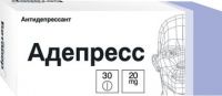 Адепресс 20мг таб.п/об. №30 (ВЕРОФАРМ)