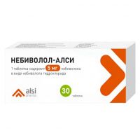 Небиволол 5мг таб. №30 (АЛСИ ФАРМА)