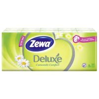 Зева deluxe платочки носовые №10 ромашка (SCA HYGIENE PRODUCTS AB)