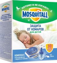 Mosquitall (Москитол) нежная защита 30 30 ночей +фумигатор +крем (БИОГАРД ООО)
