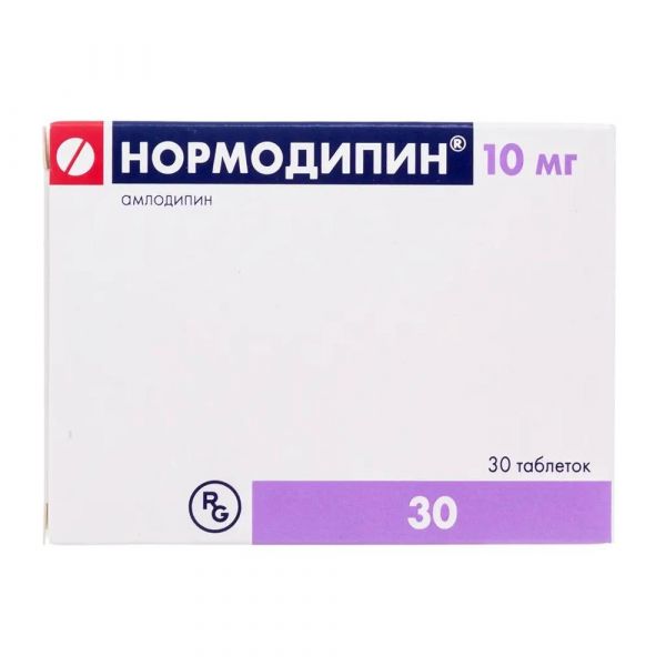 Нормодипин 10мг таб. №30 (Gedeon richter plc._3)