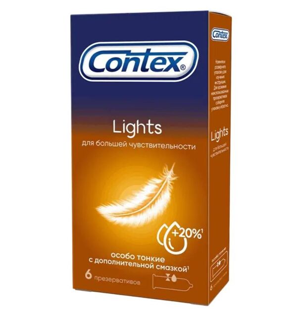 Презерватив contex №6 лайт (Reckitt benckiser healthcare limited)