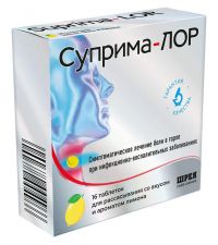Суприма-лор таб.д/рассас. №16 лимон (ШРЕЯ ЛАЙФ САЕНСИЗ)