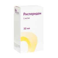 Рисперидон 1мг/мл 30мл р-р д/пр.внутр. фл. (АТОЛЛ)