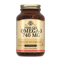 Solgar (Солгар) рыбный жир омега-3 740мг капс. №50 (СОЛГАР)