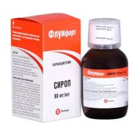 Флуифорт 90мг/мл 120мл сироп №1 фл.стак.мерн. (ДОМПЕ ФАРМА)